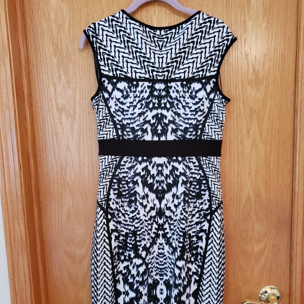 Laundry Geometric Patterned Dress - image 3